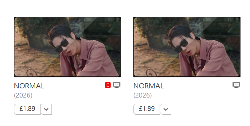 ukafunds's tweet photo. 🗣️There are now two (clean and explicit) Normal MVs to buy on iTunes!
Qobuz and 7digital links are also up and have been added to the carrd!
Remember to buy all tracks/versions separately and download!
#Normal_BTS #BTS_Normal #BTS #Normal https://t.co/bkiCwyJfMG