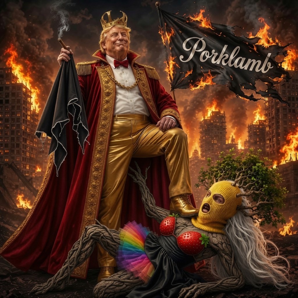 Darkparodycus's tweet photo. @hasanthehun King Donny T knows how to put covered Porklimas into their deserved place, Colon-Icer cream'ed pigs bow, clean his shoes enthusiastically with their face

In Porkran and Porklestine Uncle Ben prepares his meat, the area is full of pigs, waiting for de- or the-feet

🇮🇱🇺🇲🖕😏 https://t.co/8tsNY2woNr
