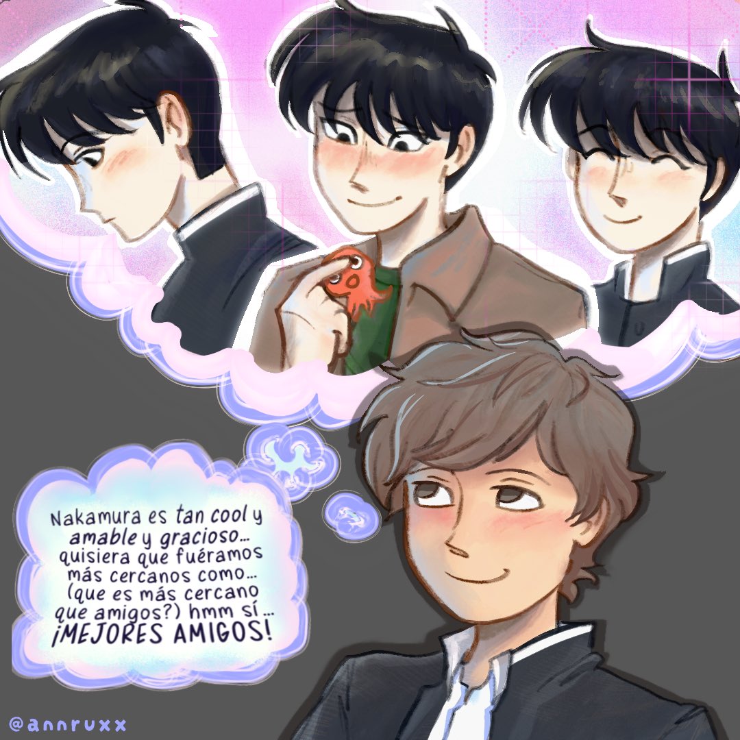 annruxx's tweet photo. Se que lo normal es proyectarse en Nakamura, pero honestamente yo me proyecto más en Hirose y su inteligencia emocional. #nakahiro #goforitnakamura https://t.co/eR7kTqCIVK
