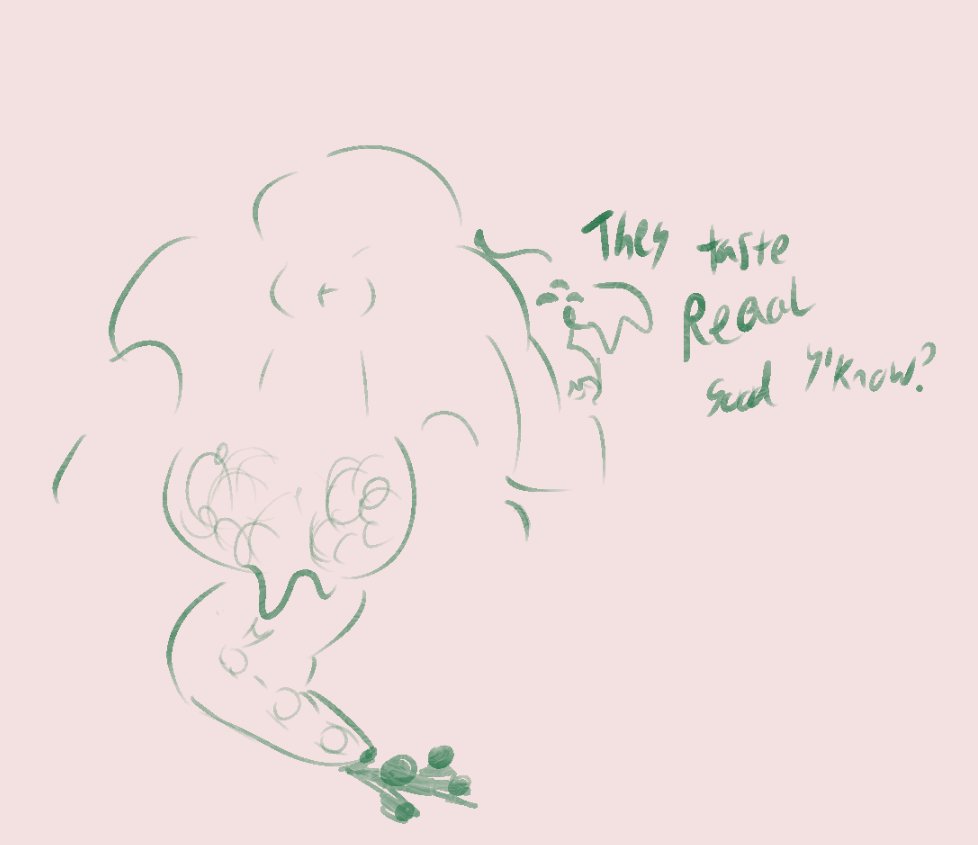 CookieDogCreme's tweet photo. ok that's one way to farm slime balls. (oviposition) https://t.co/37jNr8Qfh6