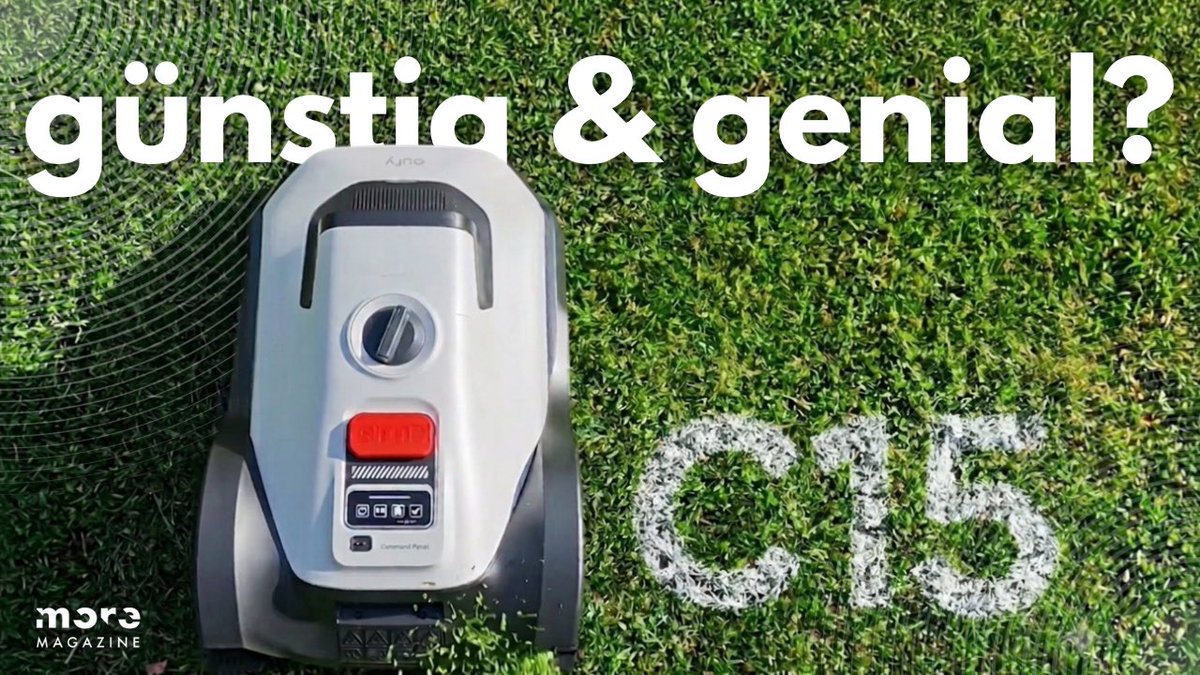 MORE_MagazineAT's tweet photo. Neues Video zum besten Freund des faulen Gärtners 😅 #eufy

Mähroboter OHNE Kabel unter 1000€! Eufy C15 im Praxis-Test
https://t.co/lYy3Mqhwmb https://t.co/dWf0eKRosN