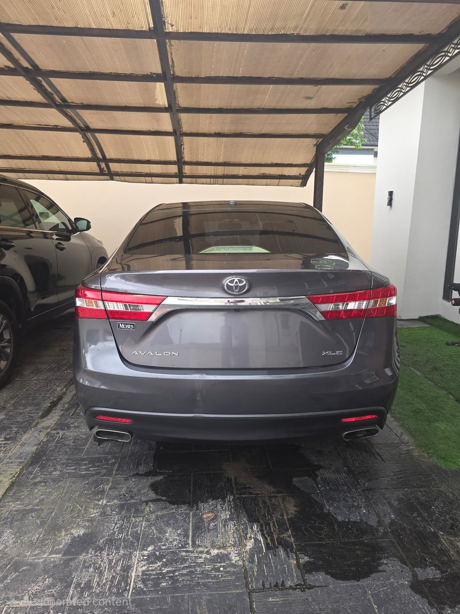 ShorunJ's tweet photo. Foreign used Toyota avlon  2015 model fullest option with open roof.  Now going  for  17.8m last
#Port harcourt #car #fypシ゚viralシfypシ゚ https://t.co/qA9saVmQek