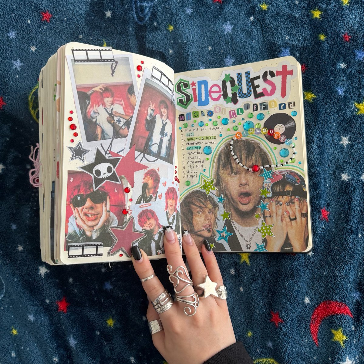mgcpits's tweet photo. “and when the world ends, your face is the one thing that i’m not forgetting” @Michael5SOS 

can you tell i fucking love this album? lol https://t.co/enDiPBwGTk