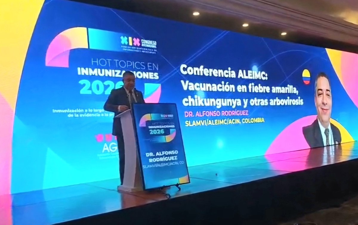 DrAJRodriguezM's tweet photo. Gracias @_AGEI por la invitación a hablar de Vacunas contra arbovirus; fiebre amarilla, chikungunya, Zika, Mayaro y Oropouche. 

Las arbovirosis son un gran problema en LatAm, el cual debemos seguir trabajando en prevención y vacunación!🦟💉🔬🧬🩺
@acinnacional @aleimc_ @SLAMVI https://t.co/P6ZNb3gpSS