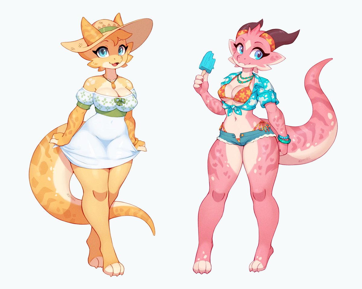 asim0s's tweet photo. Summer kobold girls!
They're up for grabs, more info below! https://t.co/Ii3y6SG2cZ