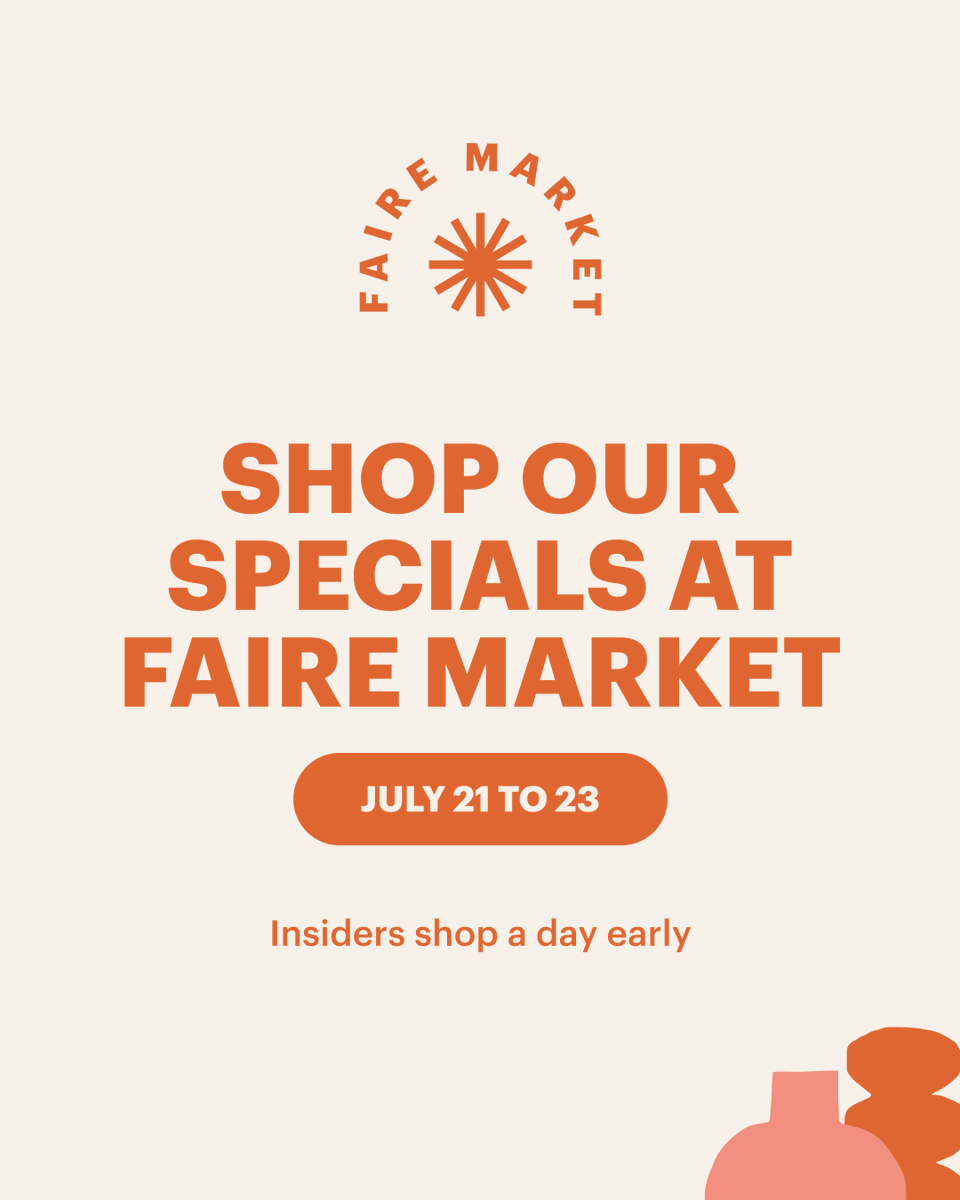 beefreeGF's tweet photo. 🚨 Retailers, mark your calendars! 🚨

Faire Market is almost here: July 21–23 (with early access for Insider members on July 20)! 🎉 It's the perfect time to stock up on your best-selling snacks while taking advantage of some of our biggest wholesale deals of the season.

From our top-selling Chocolate, and Berry Warrior Mix to our customer-favorite Mini Bars, we've got clean-ingredient, gluten-free snacks your customers will love.

Don't miss out—shop BeeFree during Faire Market and save big! 💛
#FaireMarket #Wholesale #Retailers #StockYourShelves #BeeFree #WarriorSnacks