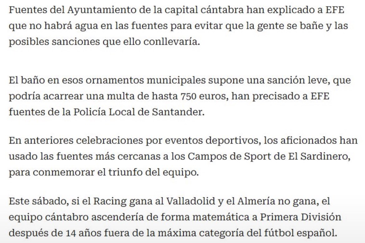 puentejorau's tweet photo. Fuente del Sardinero el 16 de mayo, explicaciones del Ayuntamiento y misma fuente el día que España se juega el Mundial. Qué pasa aquí @gemaigual https://t.co/exXa8FhUVn
