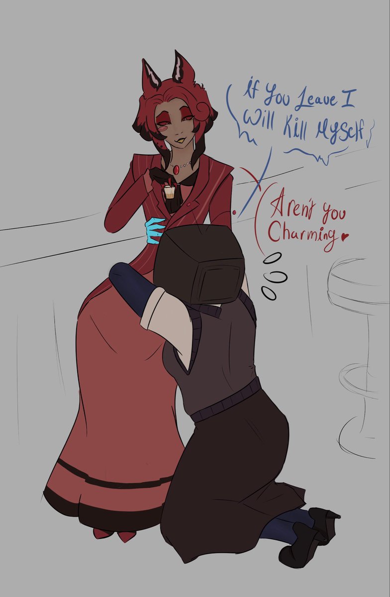 Swirlytheintern's tweet photo. CRT Vox is so hard to draw wtf 

#yuriostatic #radiostatic #sparkduo https://t.co/WEGdaloIUM