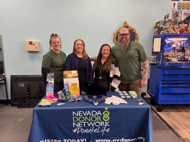 NVDonor's tweet photo. Thanks to Angel Hands Ink for hosting a two-day tattoo flash to benefit our mission! #DonateLife #GiveBack #NevadaStrong https://t.co/33nMPXbxYF