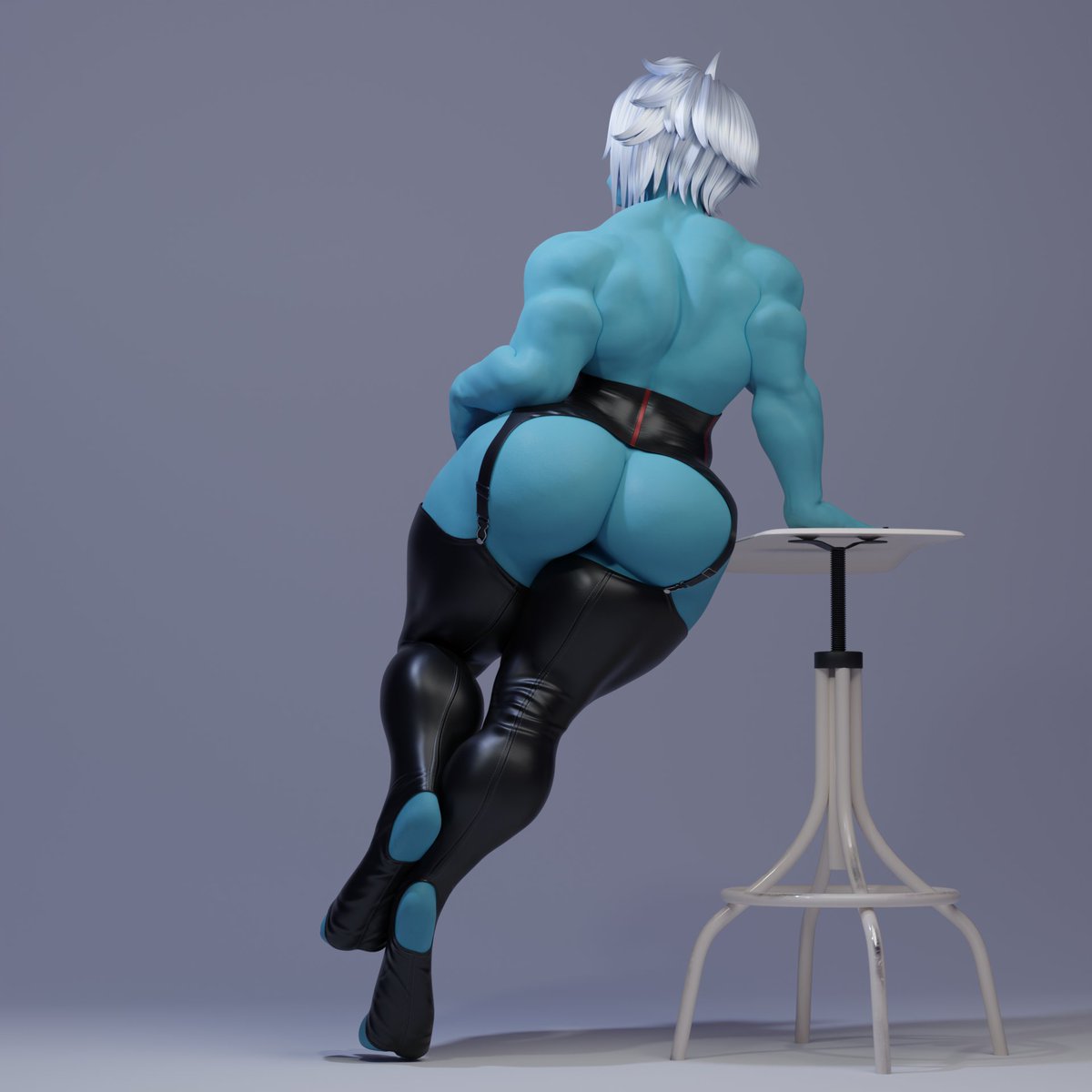 LDini01's tweet photo. Hello! i practiced with lighting and posing.
Please point out the mistake that i made, so i can improve it in the future! (the second pic is the reference that i used)

Shas'La model by @BySamzan https://t.co/eJMFQFZuNL