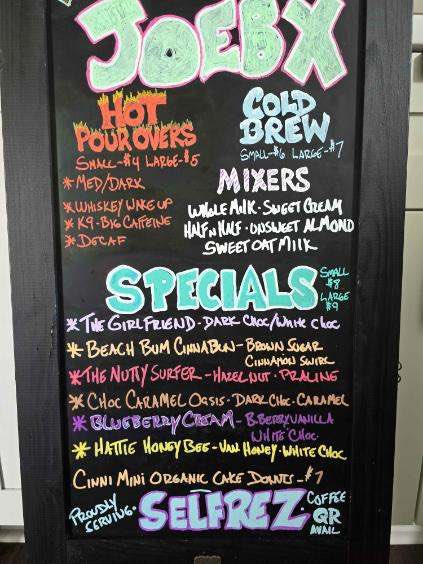 BarbarellaGames's tweet photo. Soooo for those of you who don’t know.. we took our @SelfRezCoffeeCo sponsor and turned it into a business 🫰

We’re now serving the freshest coffee on Hatteras Island. Everyone is in LOVE ❤️ & so are we! 

If you’re in the outer banks we’d love to meet you and share a cup! 

Search JOEBX Coffee on FB for our schedule!