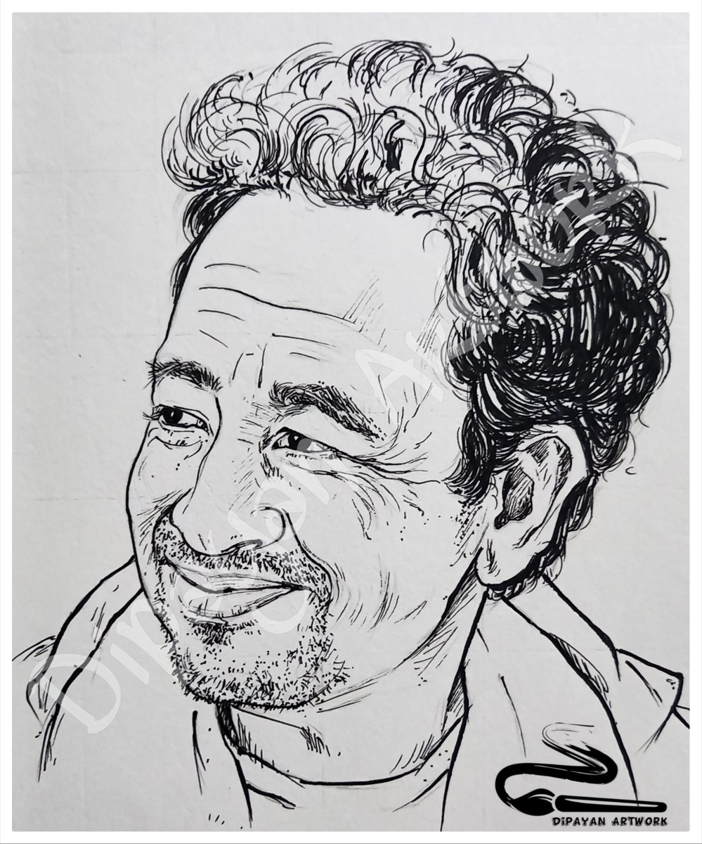 d4dipayan's tweet photo. 👨🏻‍🎨🎨Portrait in Solidarity of d man who's fighting against corruption in india's education system for a better future for d future generation, along side many who r with him in hunger strike more than 20days on.. a protest alongside #CJP🪳✊🏼❤️
#sonamwngchuk 
#DipayanArtwork https://t.co/9Utk85Erz9