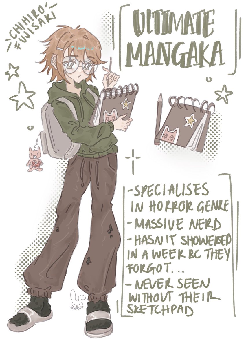 tabunniis's tweet photo. more talentswap au character sheets :3 

#danganronpa https://t.co/4NLGNoHf4f