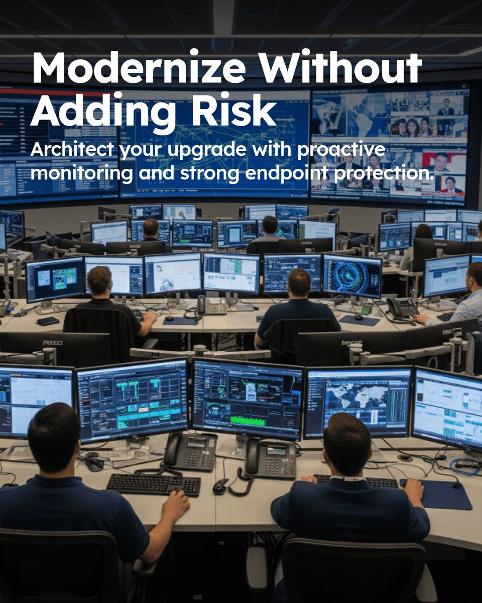 bonellisystems's tweet photo. Modernize legacy systems without adding a second layer of risk. Use proactive monitoring, cloud continuity, and strong endpoint protection. Secure your upgrade today.

https://t.co/n5upGr5Vlz https://t.co/1Bk9HM8hz6