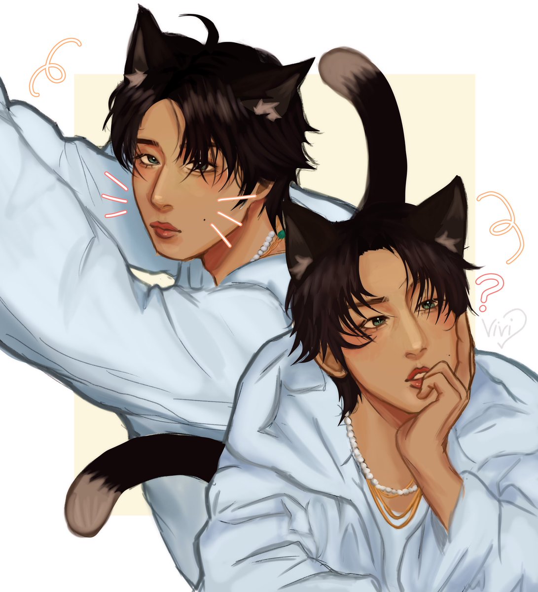 cutiefulsungie's tweet photo. *unwhitewashes your han jisung and turns him into a kitty* 🐈‍⬛🐿️ 

#한 #HAN #straykids https://t.co/mhREivOrLB