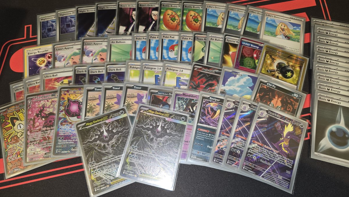 Astra_Live_'s tweet photo. Week 82! #AstraLive

Still on my extended vacation! Streams will just be on pause until I move. I am still in Vegas and decided to play in @darksidegameslv Big Summer Pokémon tournament.....big shout out to @JoshHatter for helping me construct a deck for my favorite pokemon! https://t.co/4BetqPCiol