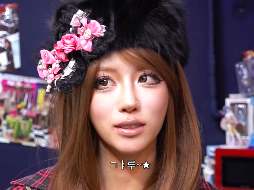miumeuz's tweet photo. one idol that did a decent gyaru makeover is mijoo https://t.co/yzV9EDRxVi