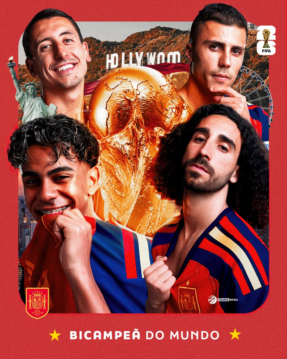 ColunadoFla's tweet photo. 🇪🇸🇪🇸🇪🇸🇪🇸🇪🇸🇪🇸ACAAABOOOOOOOOOOOOOOOOOOOOOOOOOOOOOOOOOOUUUUUUUUUUUUU O BEM VENCEEEU!! 

Espanha superou a Argentina e é CAMPEÃ DA COPA DO MUNDO! ❌🇦🇷 https://t.co/qm0Bl2Mw4q