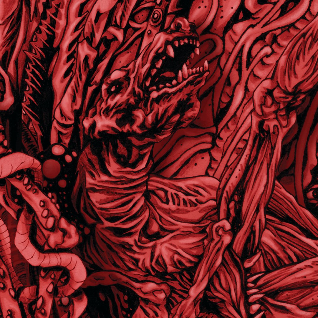 PAULSWAIN's tweet photo. A few more tiny snippets from my piece in the new volume of @PrintedInBlood's official 'The Thing' Artbook. 
You can pre-order your copy, while they're still available, at https://t.co/XMPq4jZbiL https://t.co/o85sjkSQHq