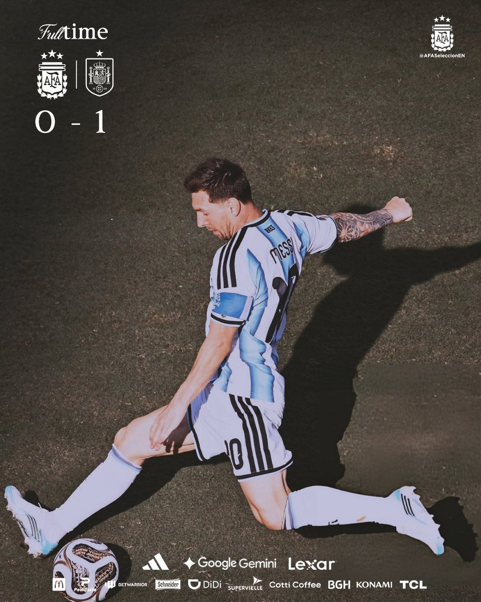 Selección Argentina in English tweet media