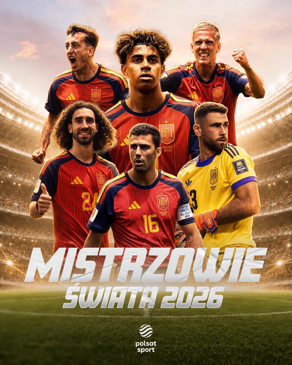 polsatsport's tweet photo. HISZPANIA MISTRZEM ŚWIATA! 🇪🇸🏆 https://t.co/muLdyvaVk1