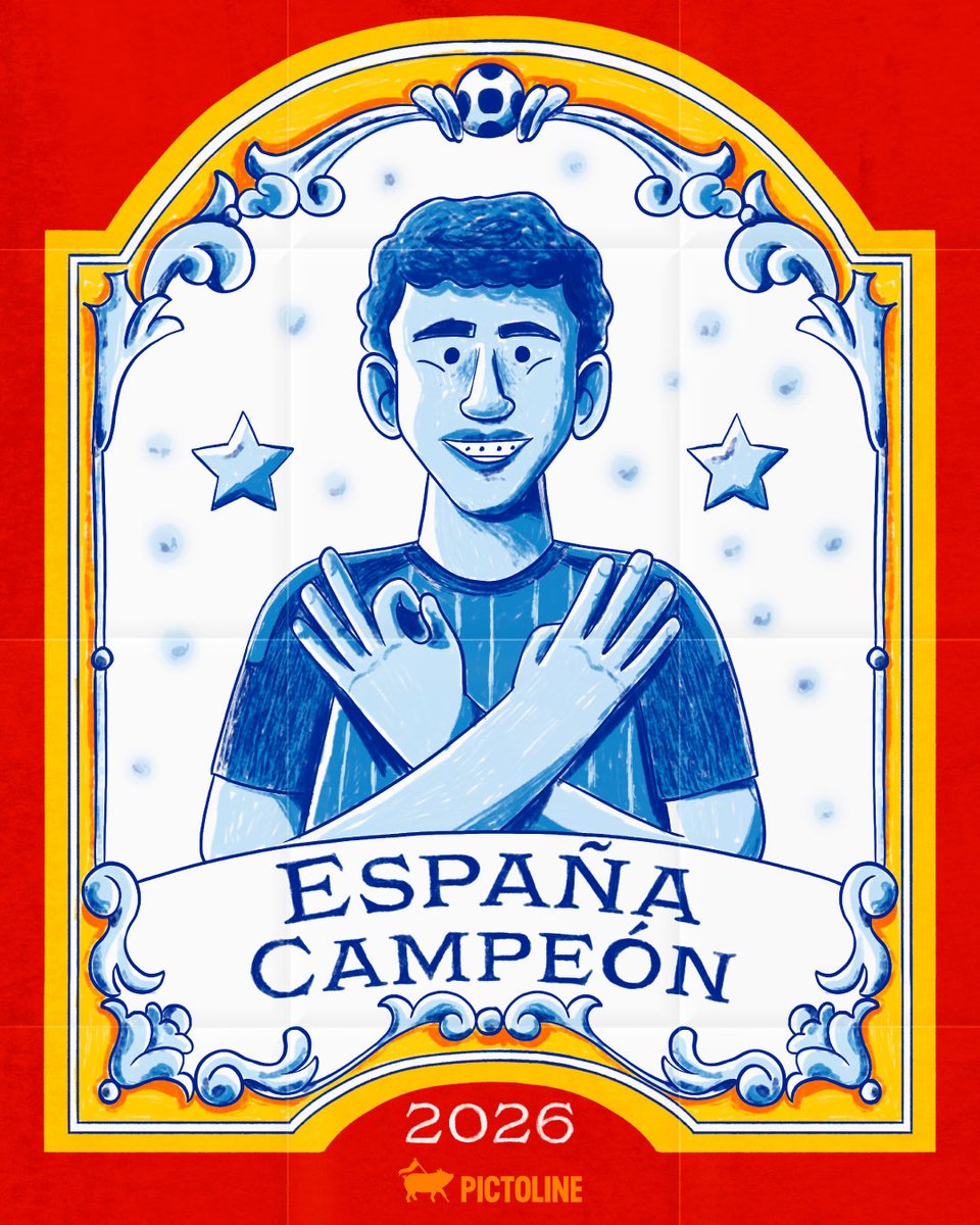 pictoline's tweet photo. El futbol se tiñe de rojiamarillo. España se lleva la máxima 🇪🇸👑🔥 ¡Campeones!
#deportes #breaking #pictoline https://t.co/KVeuTK2ZWm
