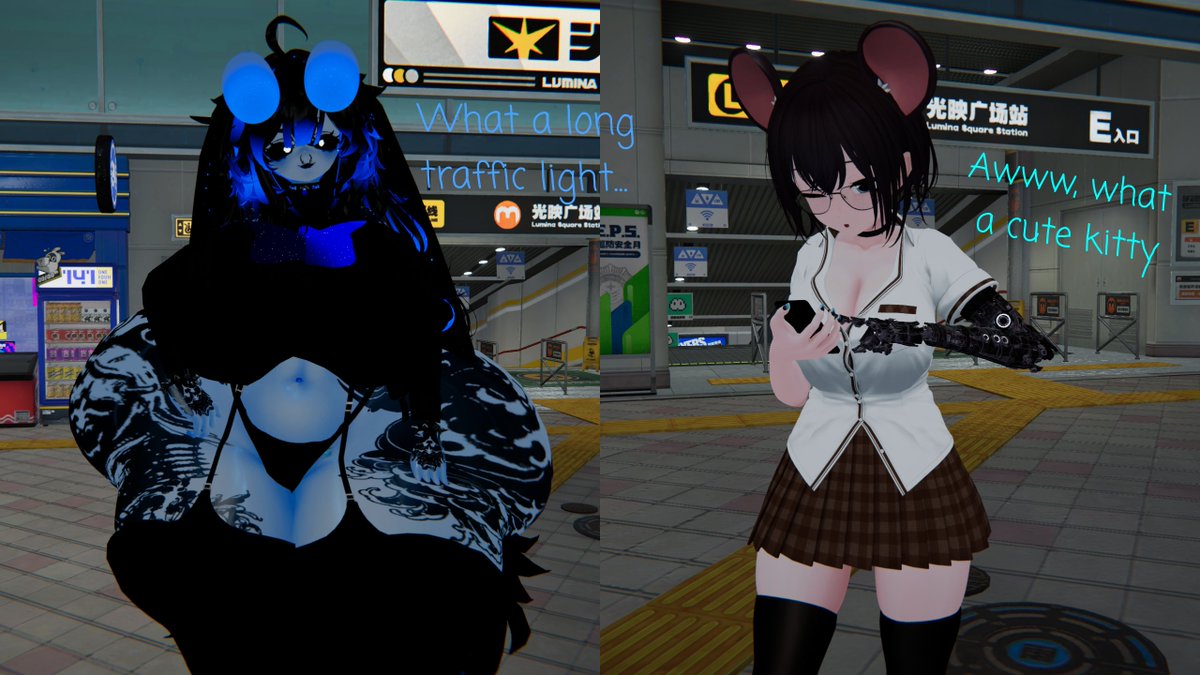 __Zak_'s tweet photo. Got lost in the view :3 Page 1
#VRC #VRChat #Vore #postvore #NSFW #Milltina
Thank you @INTERSTELLAV5 🤍 https://t.co/uD5uv8iF93