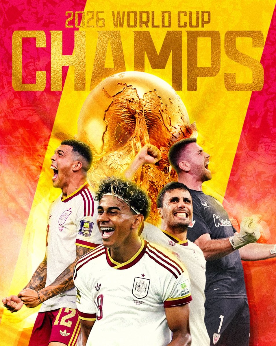 CaKizil's tweet photo. Congrats to Spain and to all my Spanish friends! Who deserved won this time. 🇪🇸🎉👏🏽 https://t.co/VqJorsMPus