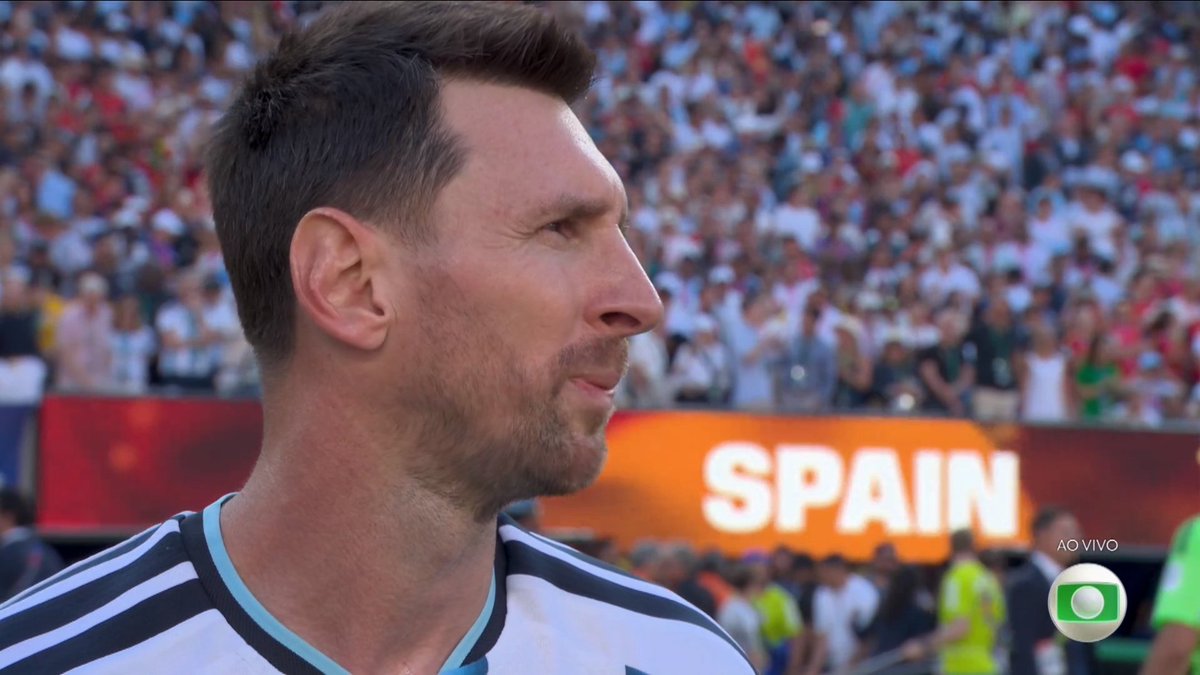 ZAMENZA's tweet photo. Não deu, Messi. #ESPXARG https://t.co/iAGvTqxWHr