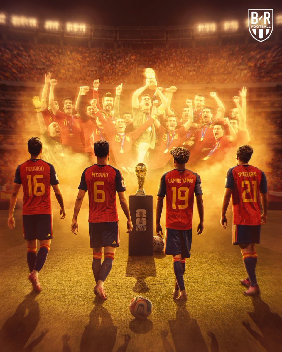jayfund11's tweet photo. Congratulations to Spain 🇪🇸 🏆🏆🏆🏆 https://t.co/zqp6HuKN9O