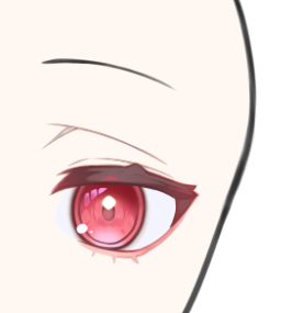 kurei_726's tweet photo. 友人のキャラデザでVモデル制作開始！
目可愛いく描けた❤️
#イラスト　＃Live2D https://t.co/6eTX1LTjFB