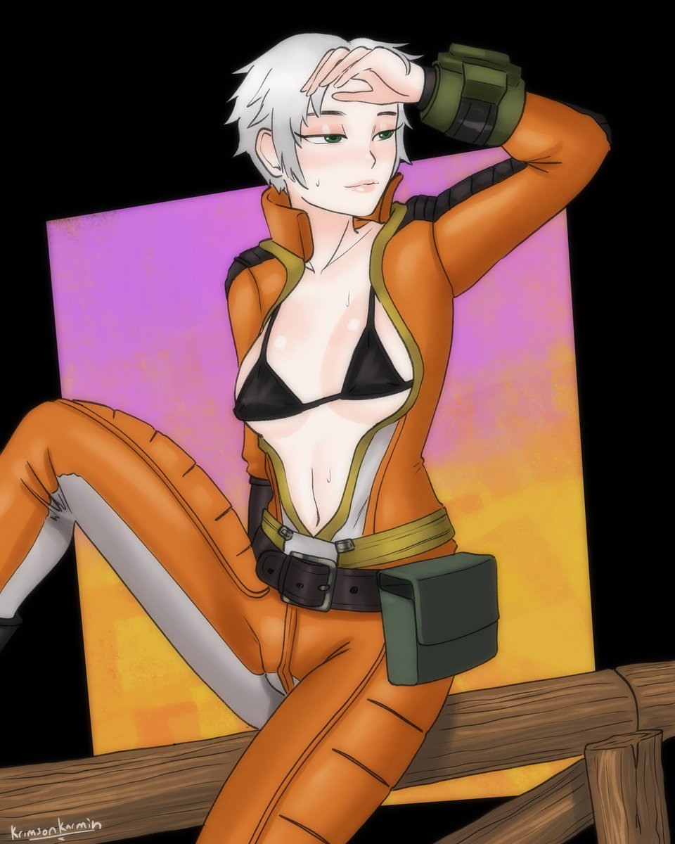 KrimsonKarmin's tweet photo. Here goes a Fallout OC for Beanie—hope you like it!☢️ https://t.co/QsQDT3O1yk