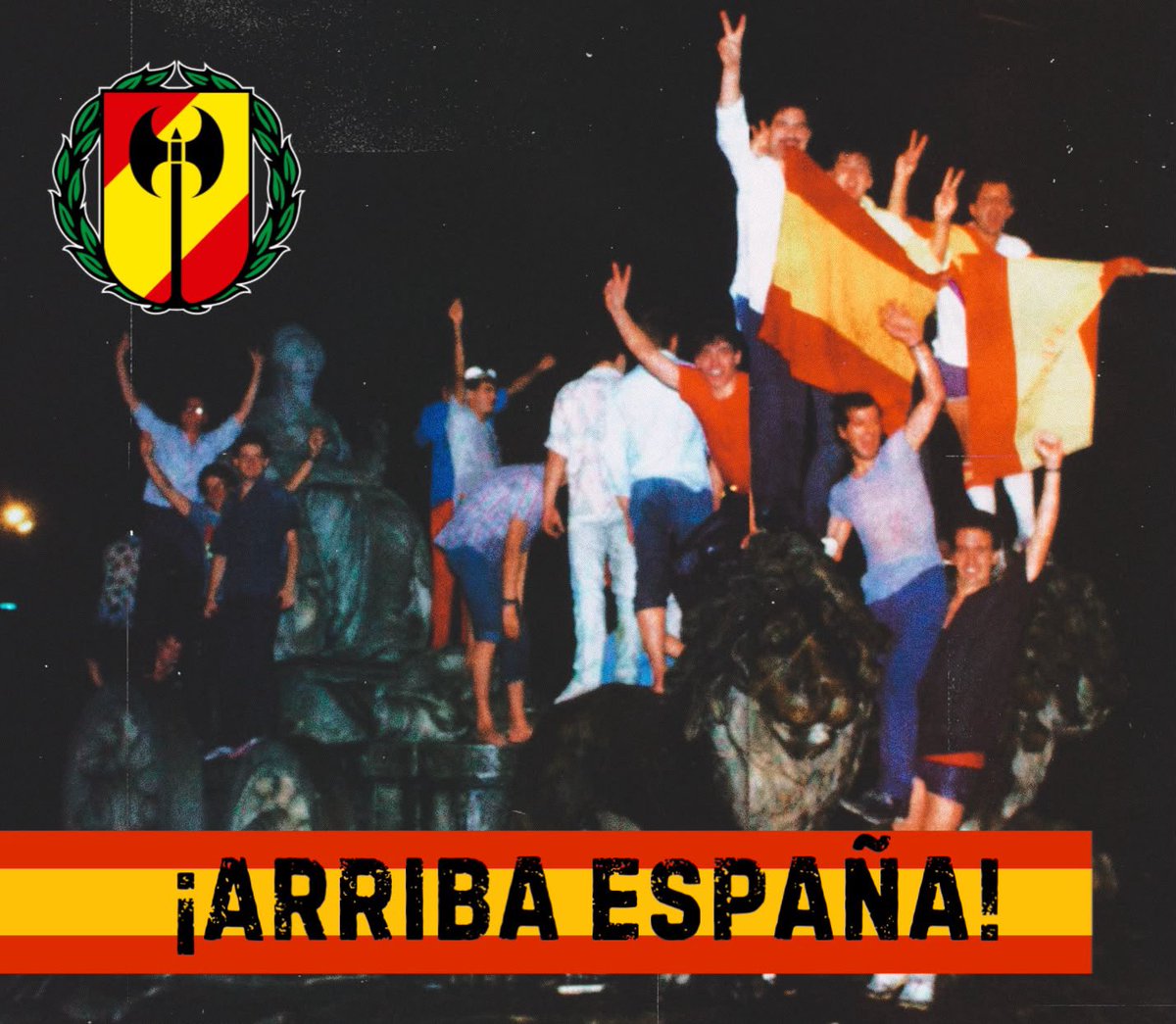 FondoSur_1980's tweet photo. ¡Arriba España Siempre! #SiempreFieles https://t.co/lxhAfQv1hb