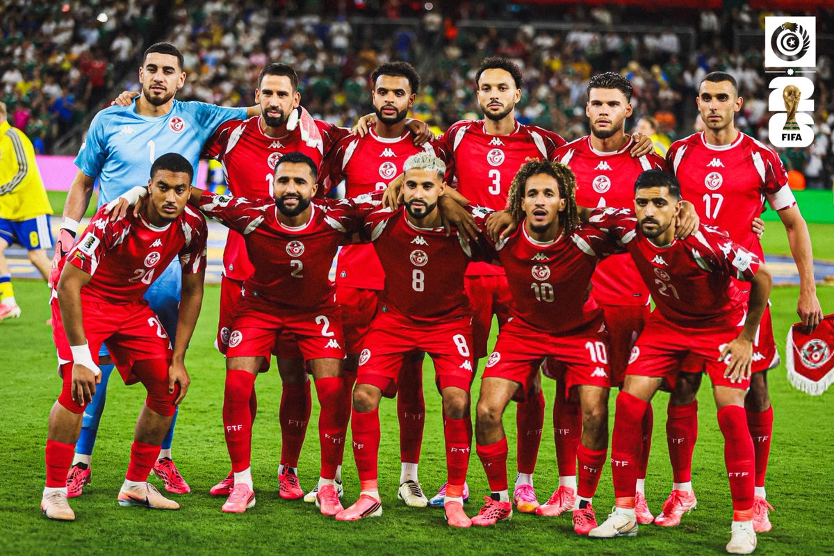 NoussourTN's tweet photo. La Tunisie termine à la 47e place sur 48 nations lors de la Coupe du Monde 2026. https://t.co/tAjT7JkytJ