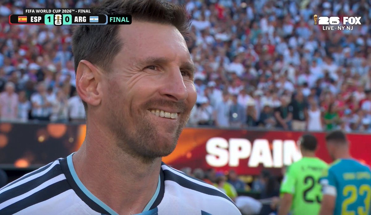 45Fan_Prathmesh's tweet photo. Now suddenly the WC will feel like a genuine tournament. No rigged allegations will be shouted just bcoz Messi has lost it. 

Many calls against Argentina but yet no one will raise a question. The hate is so real https://t.co/LHLjnj1klp