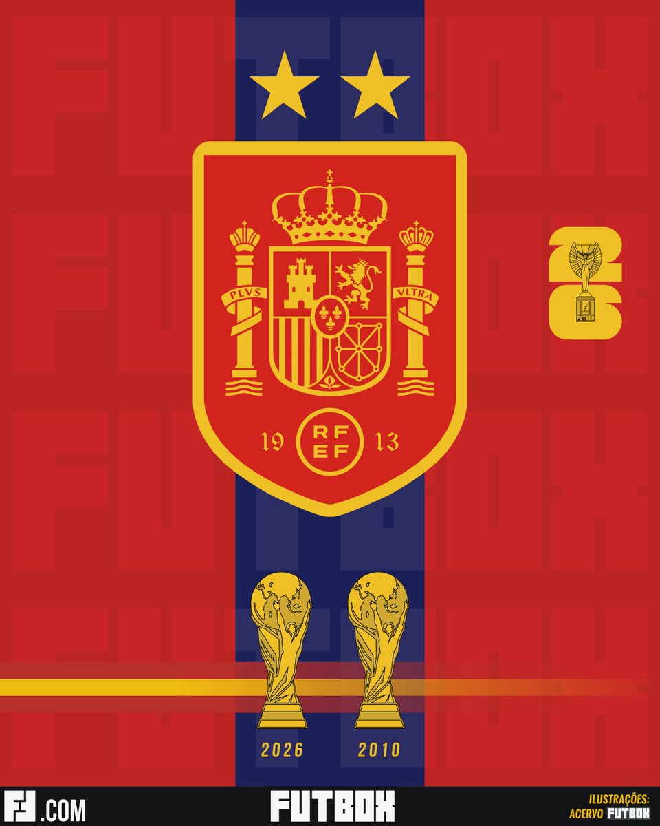 FUTBOX's tweet photo. ¡Bicampeón!
#España
#WorldCup
#Futbox https://t.co/ppKAAjUrOR