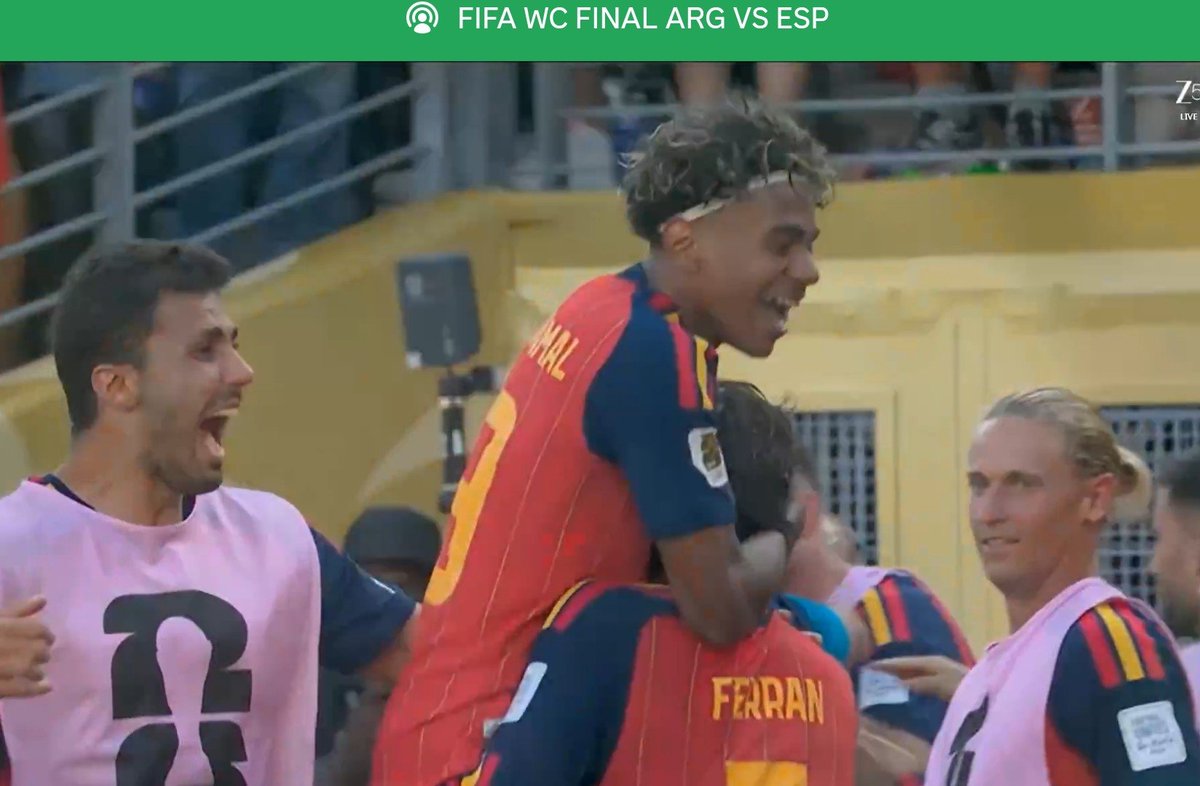 civic_chemist's tweet photo. We win guys 🔥 🇪🇸 World Champions once again! 🏆🌍 Congratulations ����
#FIFAWorldCup #Spain #LaRoja #WorldChampions #WorldCup2026 https://t.co/WDfWpnk626