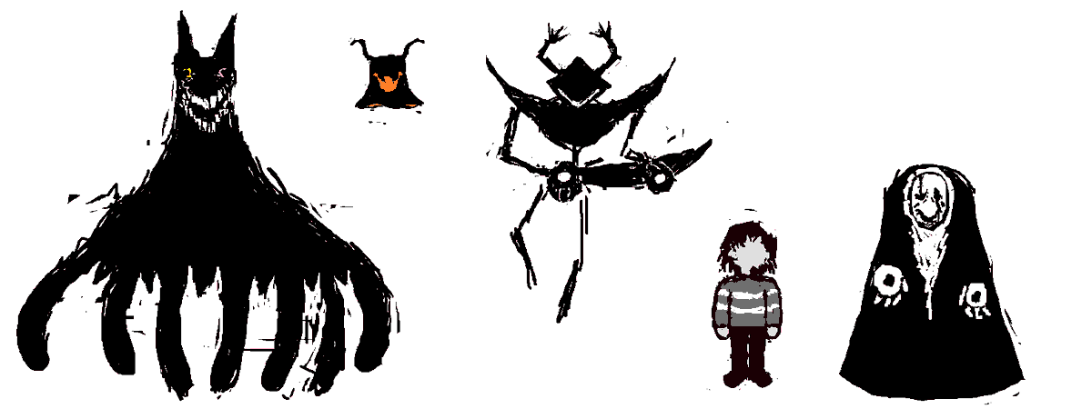 lisforlau's tweet photo. evil guys #deltarune https://t.co/YpMtZZfeRl