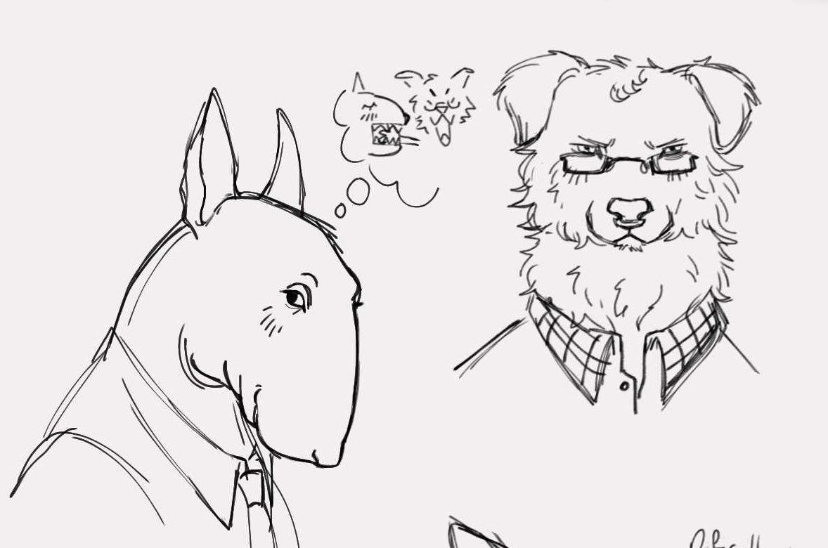 VinkyDoody's tweet photo. Uhm…yeah…furry Hannigram…#Hannibal https://t.co/GZUEf0qUIA