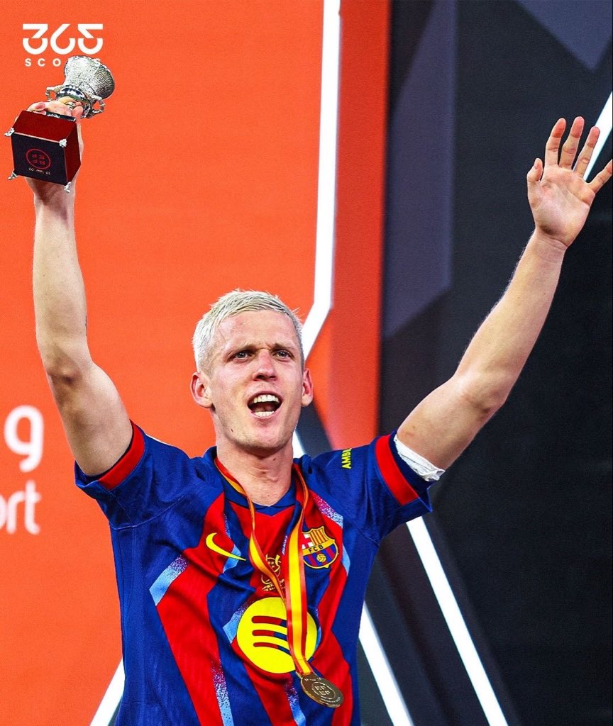 Tobs_fc's tweet photo. 🚨 DO YOU KNOW: Ever since Dani Olmo joined Barcelona. He has played 5 finals and won all 5.  

A midfielder with no error. 🌟 https://t.co/il8aquXHGW