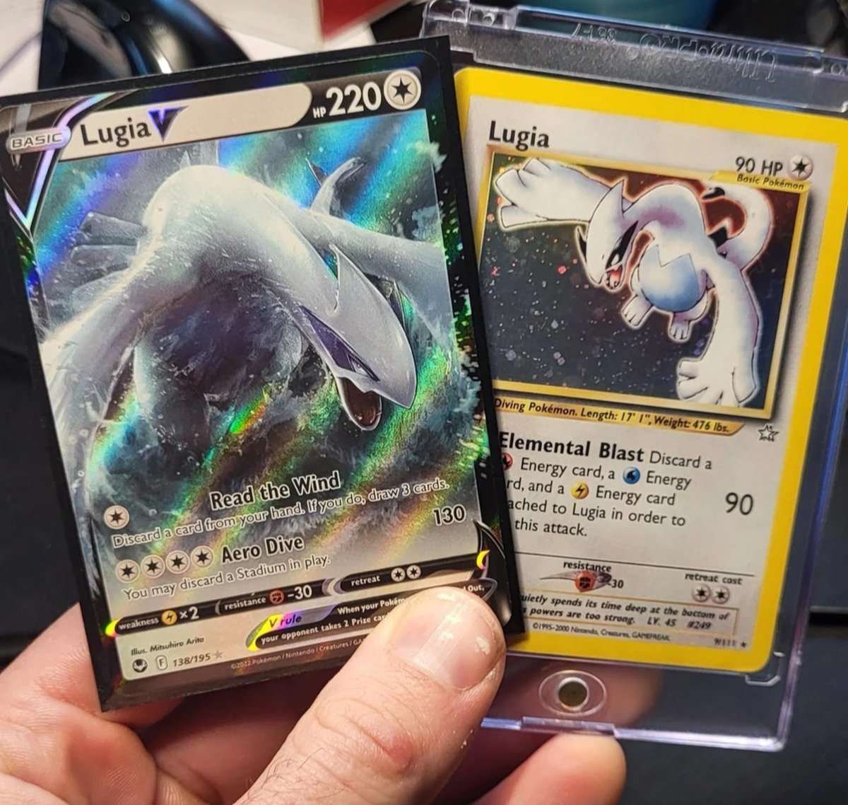 tcgberg's tweet photo. Modern or vintage #lugia? #pokemon https://t.co/Bvu8HQ8ord