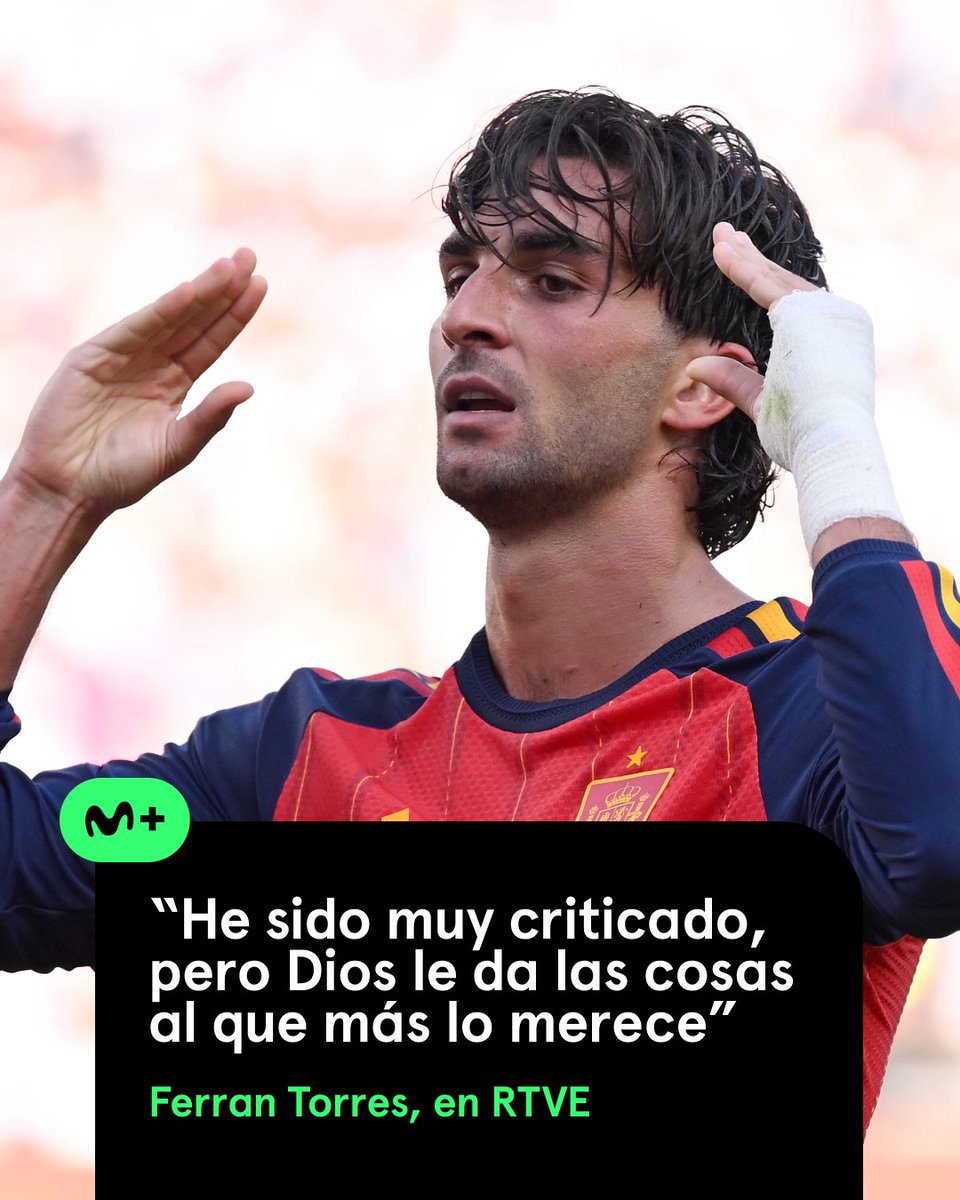 MPlusDeportes's tweet photo. "El gol ha sido de 49 millones de españoles".

⭐️⭐️🇪🇸 𝐅𝐞𝐫𝐫𝐚𝐧 𝐓𝐨𝐫𝐫𝐞𝐬 𝐆𝐚𝐫𝐜𝐢́𝐚.

#LaCasaDelFútbol https://t.co/Y1kNlqWJ2o