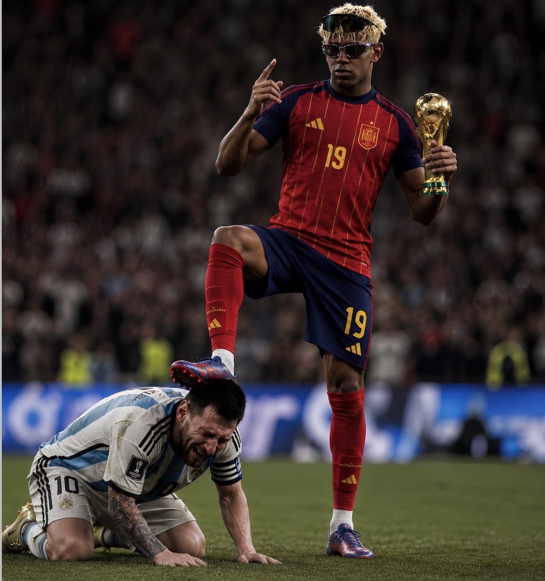 humanistpk's tweet photo. Vamosss 🇪🇸 #VamosEspaña #ArgentinaVsEspaña https://t.co/QizHvDNPl1