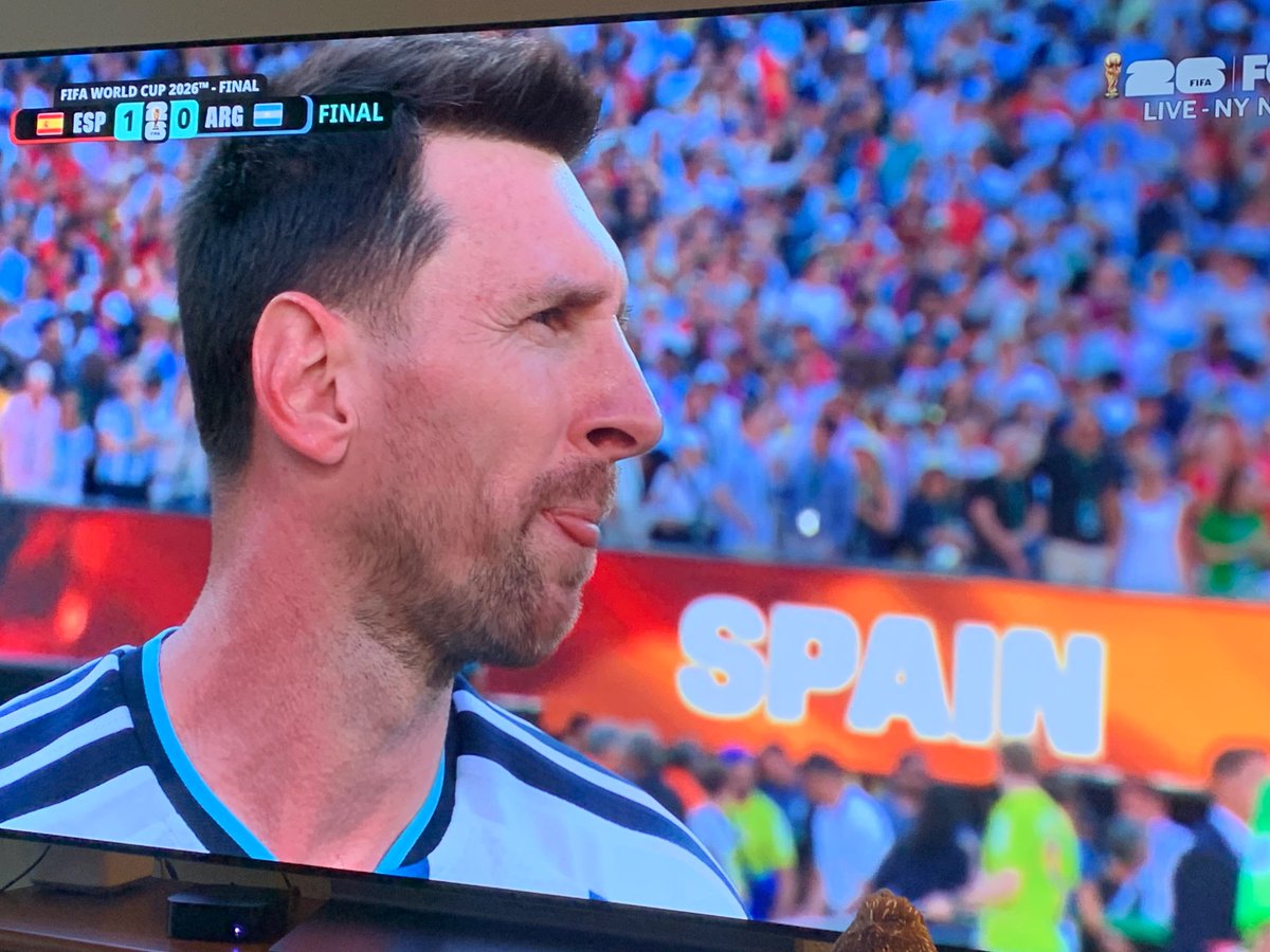 devoland's tweet photo. So glad the racist team lost and that they lost from a goal that was assisted by a Black player. #worldcup #fifa #ESPARG https://t.co/4RJg1hYPv8