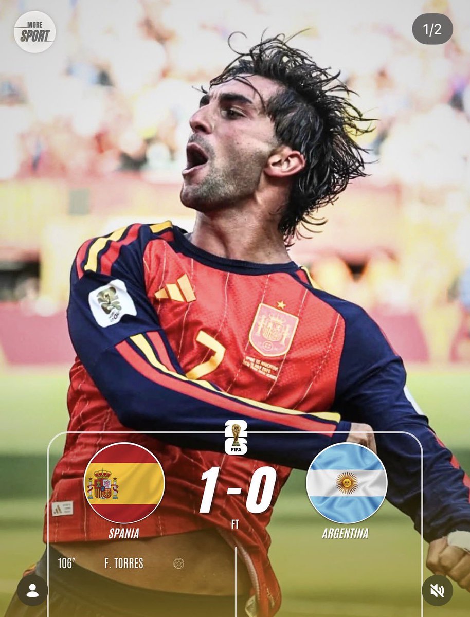 noeliia14_'s tweet photo. Y pasó!!!😍

@FerranTorres20 #Worldcup #España https://t.co/xhPOwC08NF