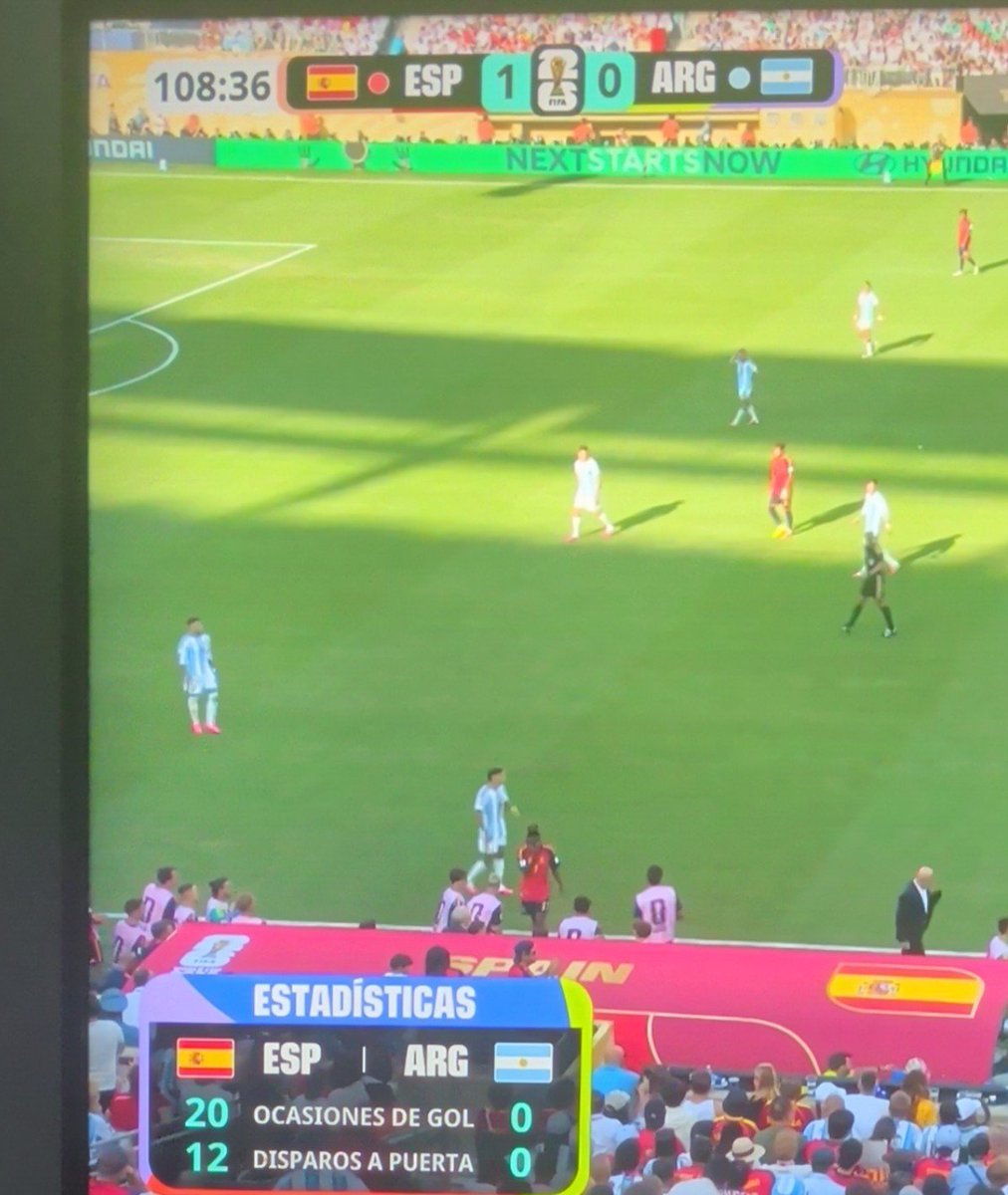 yanero7's tweet photo. @FJavierWeb Argentina no juega a nada ahí tienes la prueba que argentina debio caer en grupos. https://t.co/AIeleB7RCa