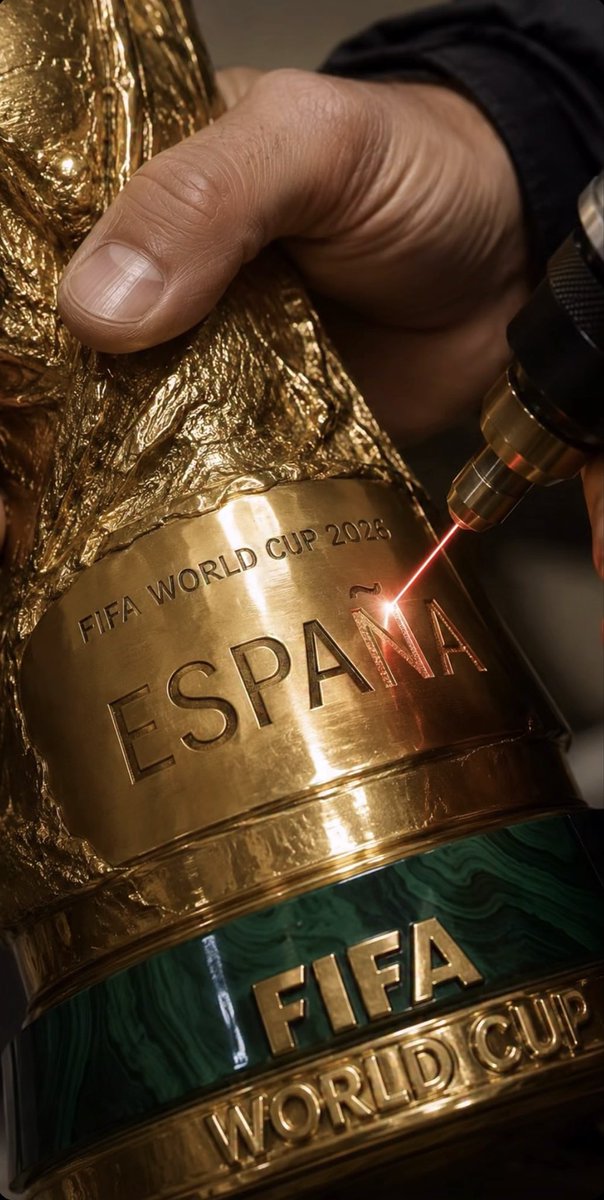 bayferb's tweet photo. 🇪🇸 España lo vuelve a hacer: fútbol, pasión y grandeza. ¡Campeones del mundo! 🏆🔥 @SEFutbol #VamosEspaña #España #mundialdefútbol2026 #campeón https://t.co/K9OPRqU5eC