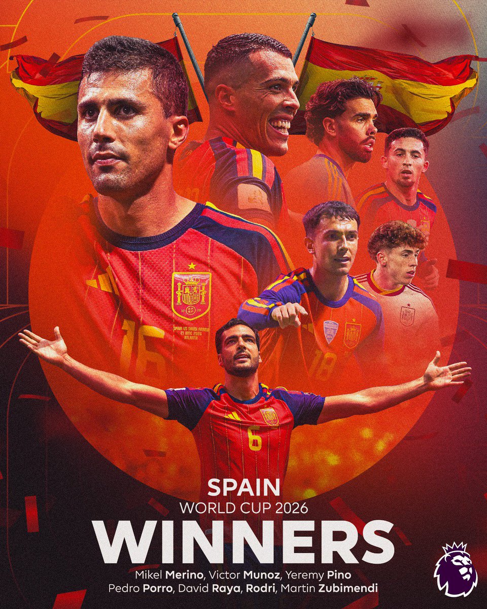 Muhdnaabba's tweet photo. Congratulations Spain, who win the World Cup for the second time after beating Argentina 1-0! 👏🇪🇸 https://t.co/nEztDQyCQ3