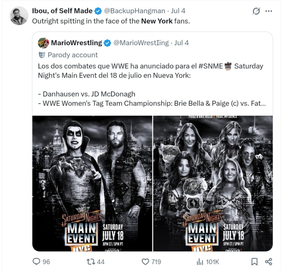 MrEddieGillette's tweet photo. Ibou and New York is a treasure trove of bad takes and idiocy 🤣 https://t.co/dkKAa4oCvs