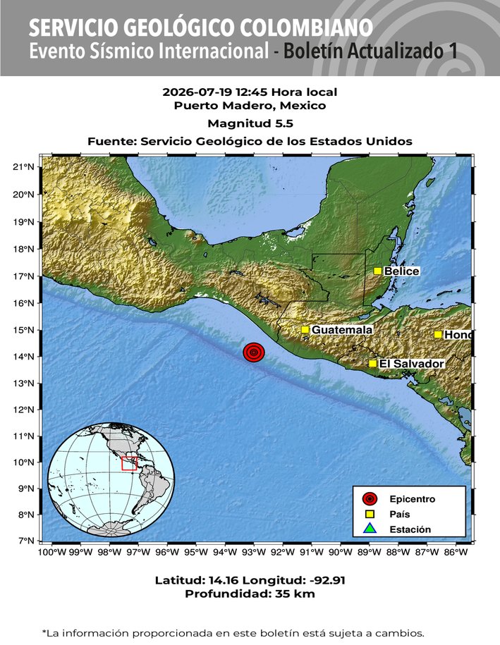 Servicio Geológico Colombiano tweet media
